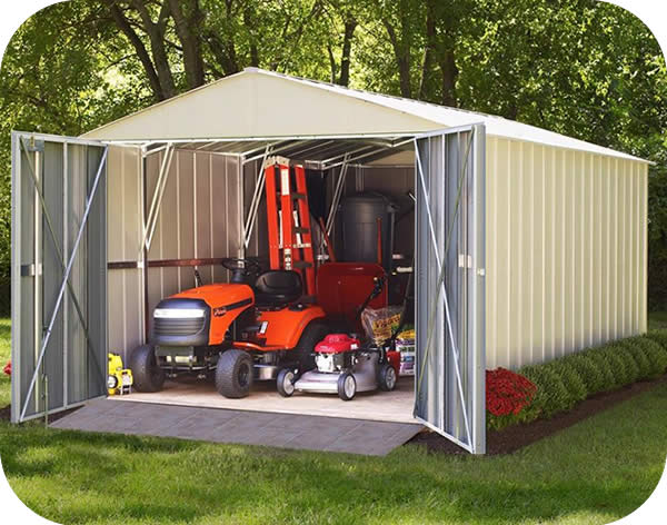 Arrow 10x20 Mountaineer Metal Storage Shed Kit (MHD1020)