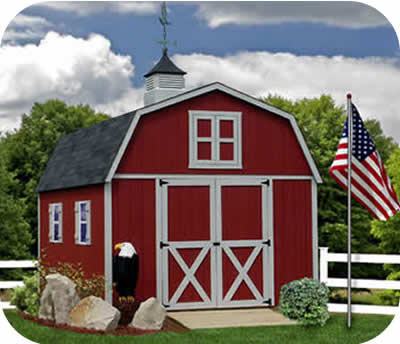 Bristol 12x16 EZup Wood Storage Shed Bristol 12x16 EZup Wood Storage Shed