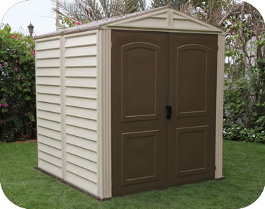 DuraMax Sheds Woodside 6x6 Vinyl Shed Kit w/ Floor