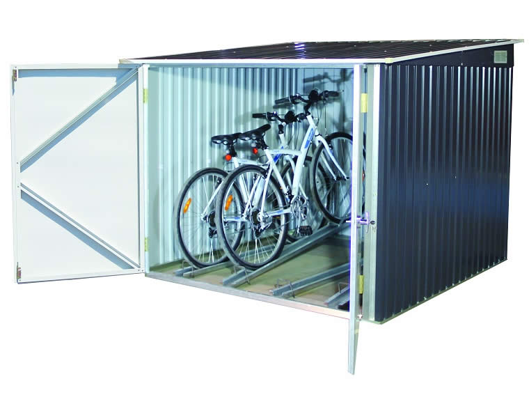 Duramax 6x6 Metal Bicycle Storage Shed Kit