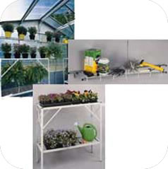 Arrow Sheds Greenhouse Shelving Kit