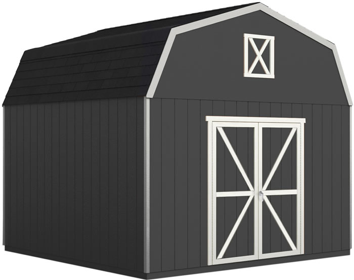 Handy Home Hudson 12x24 Wood Storage Shed Kit