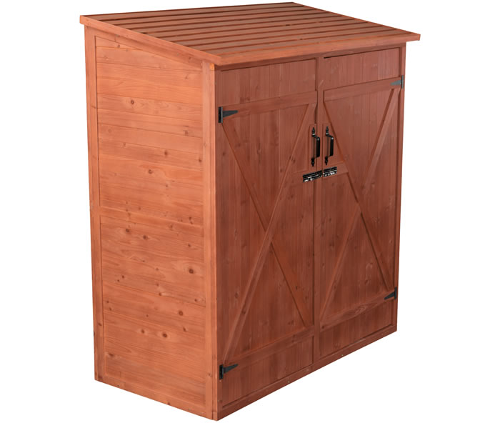 Leisure Season 5x3 Medium Wood Storage Shed Kit