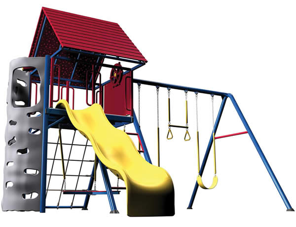 Lifetime Deluxe Multi-Color Playset w/ Clubhouse