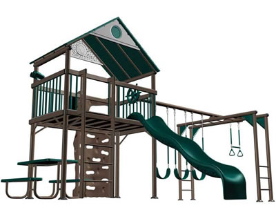 Lifetime Deluxe Commercial Metal Playset