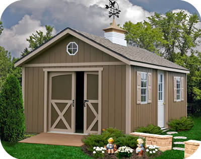 Best Barns North Dakota 12'W x 24'D Wood Storage Shed Kit