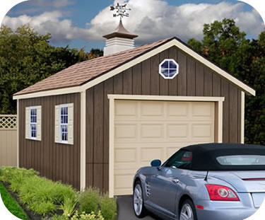 wood garage  storage