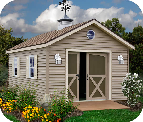 Best Barns South Dakota 12'W x 16'D Wood Storage Shed Kit (Prepped for ...