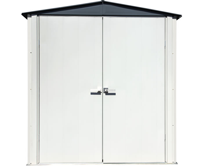 Arrow 6x3 Spacemaker Patio Shed Kit - Gray