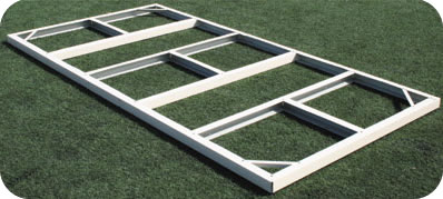 DuraMax SideMate 4x8 Storage Sheds Floor Kit