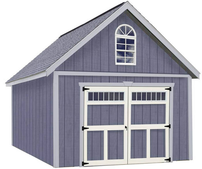 Best Barns Geneva 12x24 Wood Storage Garage Shed Kit