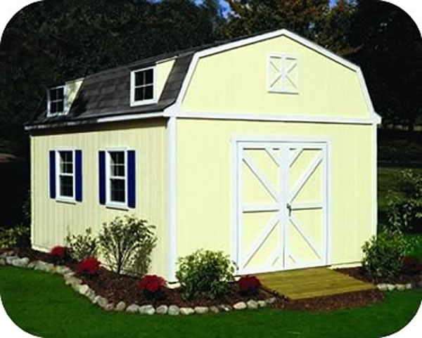 Handy Home Sequoia 12x20 Wood Storage Shed Kit