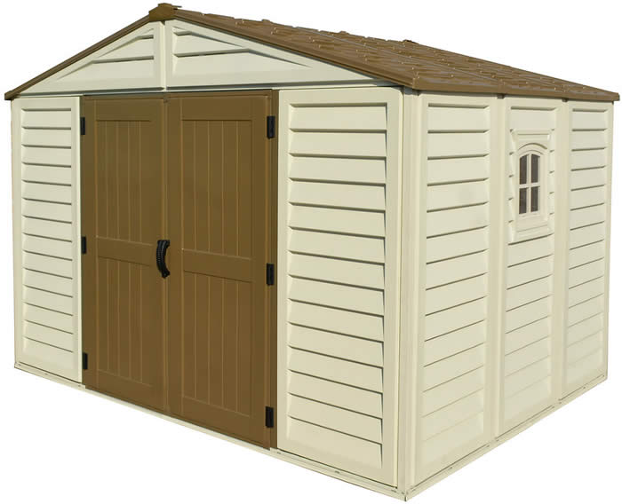 DuraMax 10x8 Woodbridge Plus Shed w/ Foundation Kit DuraMax 10x8 Woodbridge Plus Shed w/ Foundation Kit