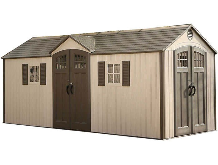 Lifetime 20x8 New Style Storage Shed Kit w/ Floor Lifetime 20x8 New Style Storage Shed Kit w/ Floor
