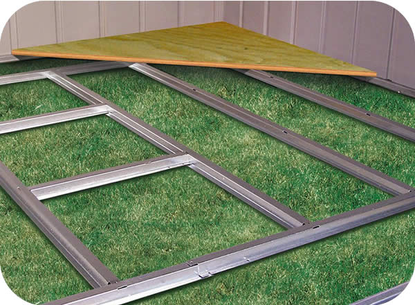 Storage Shed Floor Kits Storage Shed Floor Kits