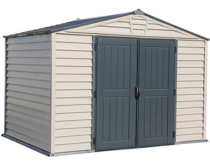 DuraMax 10.5x8 StoreMax Plus Vinyl Shed Kit w/ Floor DuraMax 10.5x8 StoreMax Plus Vinyl Shed Kit w/ Floor