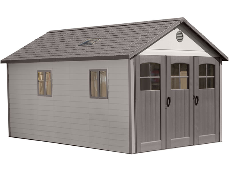 Lifetime 11x18 Storage Garage Kit w/ 9ft Wide Doors Lifetime 11x18 Storage Garage Kit w/ 9ft Wide Doors