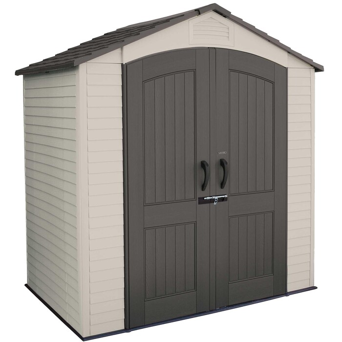 Lifetime Sheds 7x5 Plastic Storage Shed Kit w/ Floor Lifetime Sheds 7x5 Plastic Storage Shed Kit w/ Floor