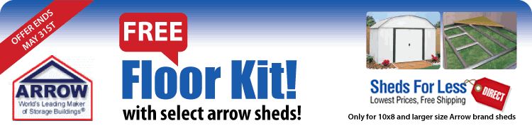 Arrow Storage Sheds Floor Kit