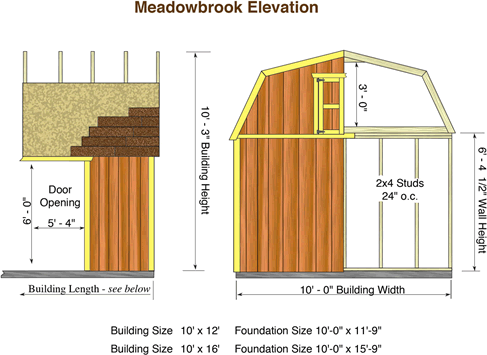 Wood Storage Shed with Loft