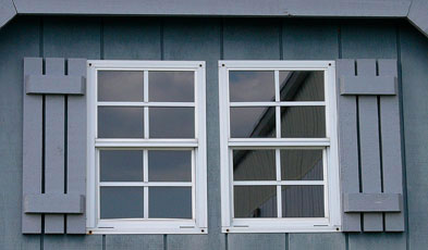 Shed Kit Double Windows