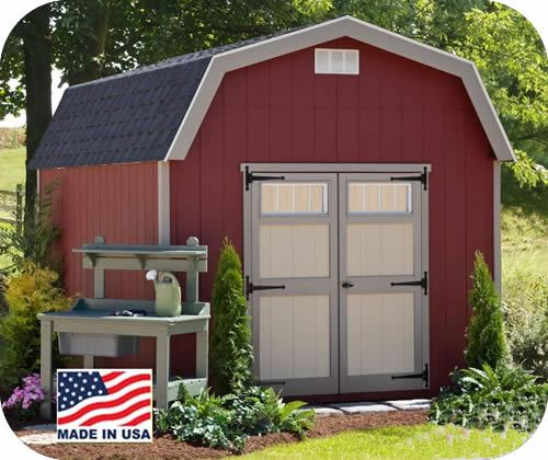 ez-fit cornerstone 8x10 wood storage shed kit ez