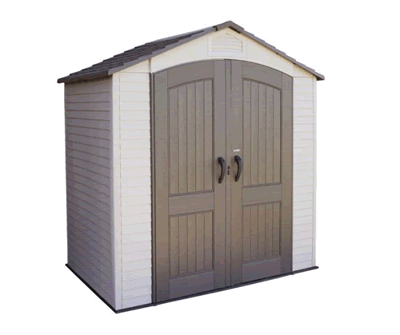 ... sheds 7x5 plastic storage shed kit w floor new from lifetime sheds