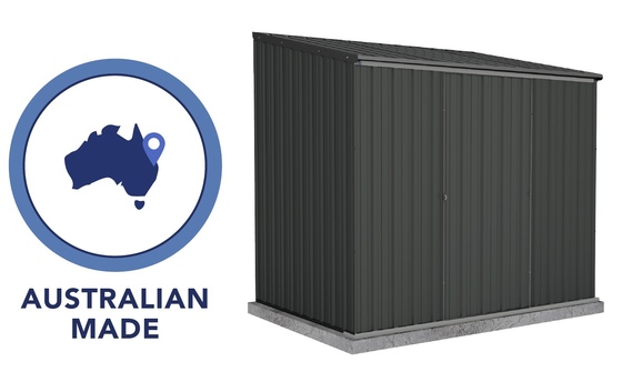 Absco shed is proudly made in Australia.