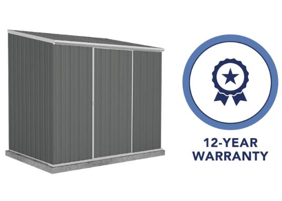 Backed with 12 year limited warranty.