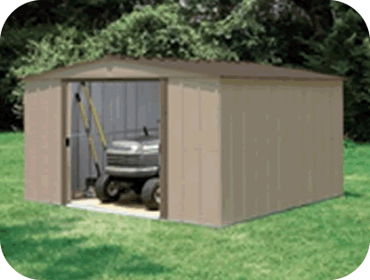 Arrow Sheds - Metal / Steel Outdoor Storage Shed Kits