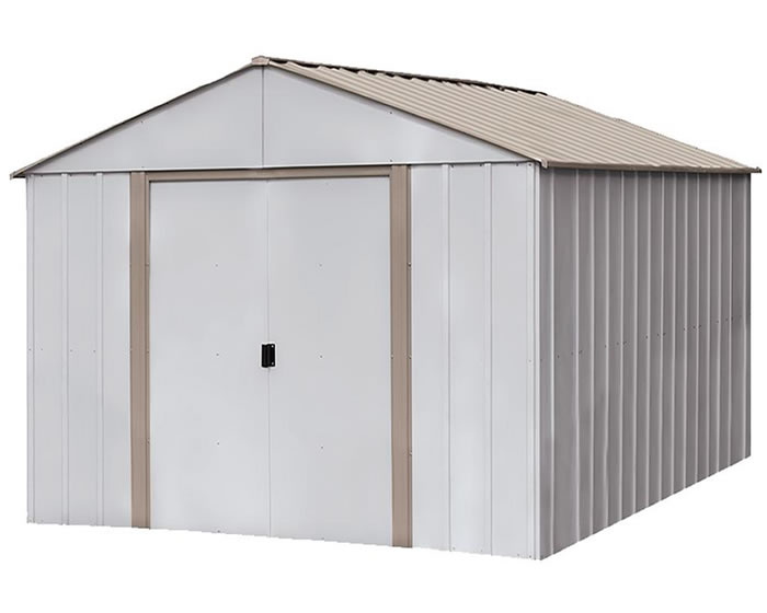 Arrow 10x14 Oakbrook Steel Storage Shed Kit (model OB1014)