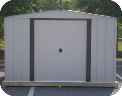 ... clearance steel storage shed kit the arrow 10x2 clearance shed ug10267