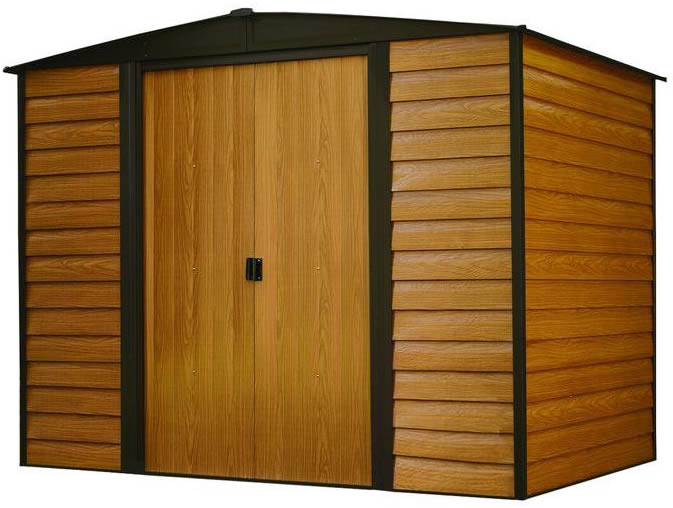 Arrow 8x6 Woodridge Steel Storage Shed Kit (WR86)