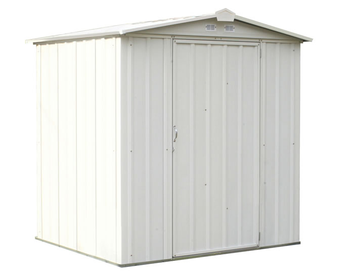 Arrow 6x5 Ezee Storage Shed Kit - Cream