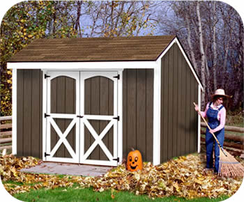 ... barns aspen 10x8 wood storage shed kit our aspen 10x8 wood storage