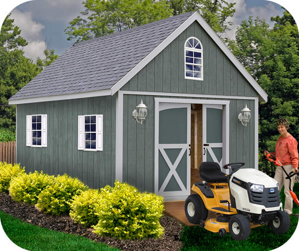 Best Barns Belmont 12x20 Wood Storage Shed / Cabin Kit