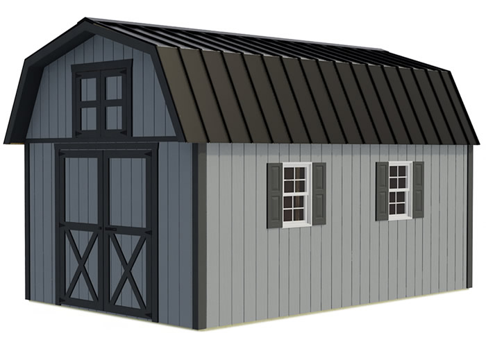 best barns wood sheds - pre-cut diy wood storage buildings