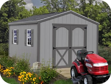 wood sheds - wooden storage shed kits