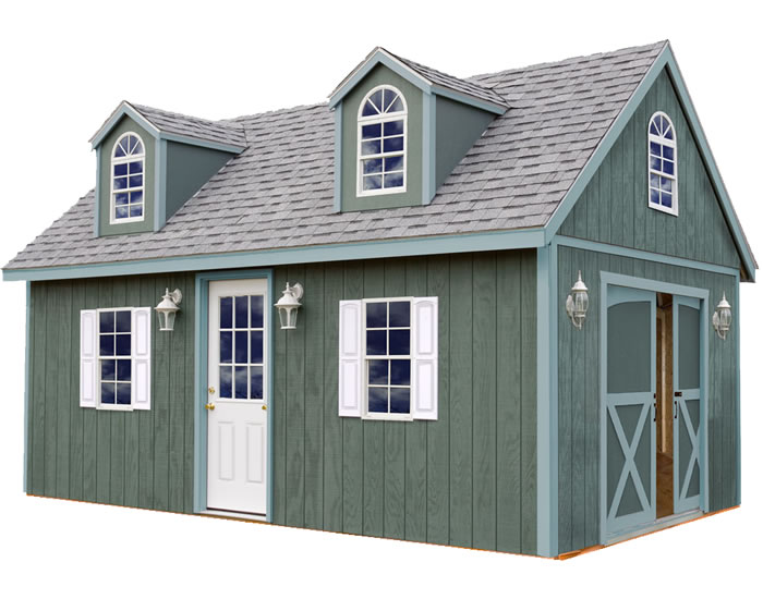 Wood Storage Shed Kit