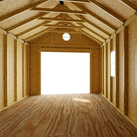 Step inside the Tailored Titan 12x20 Garage Kit and discover a roomy, open-frame design built for strength and flexibility. Crafted using Best Barns' SecureTruss system, premium imported TimberPrestige Eurowood, and expertly precision-cut materials for easy assembly and lasting durability!