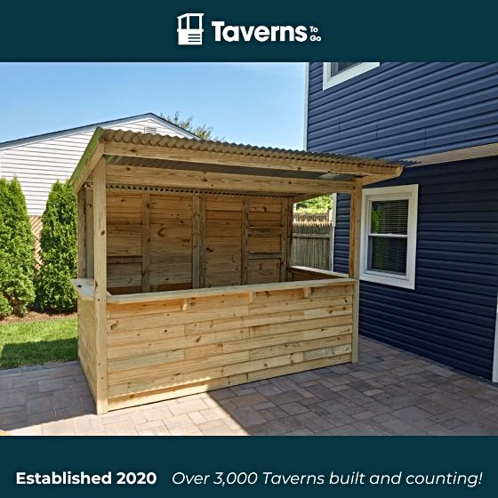 Massive 10'x5' Footprint: Our largest original design, delivering a commercial-scale backyard pub.
