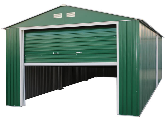 DuraMax Sheds 12'W x 20'D Metal Storage Garage Building (model 50961)