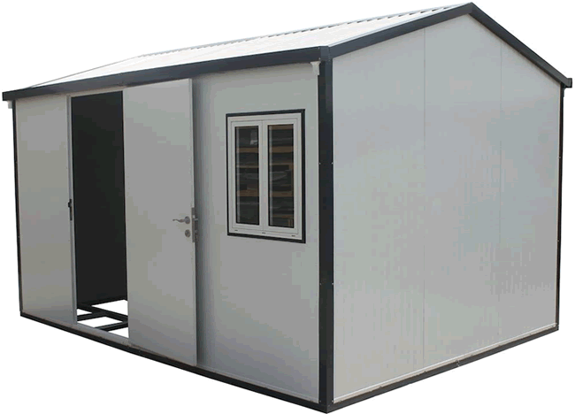 Duramax 13.3'W x 10'D Insulated Building / Storage Cabin with Window 