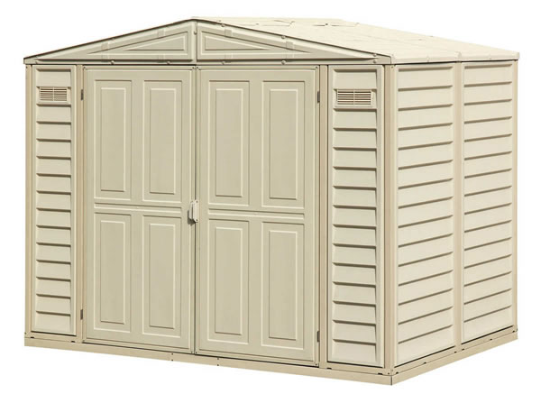 Vinyl Sheds - PVC & Coated Steel Storage Shed Kits