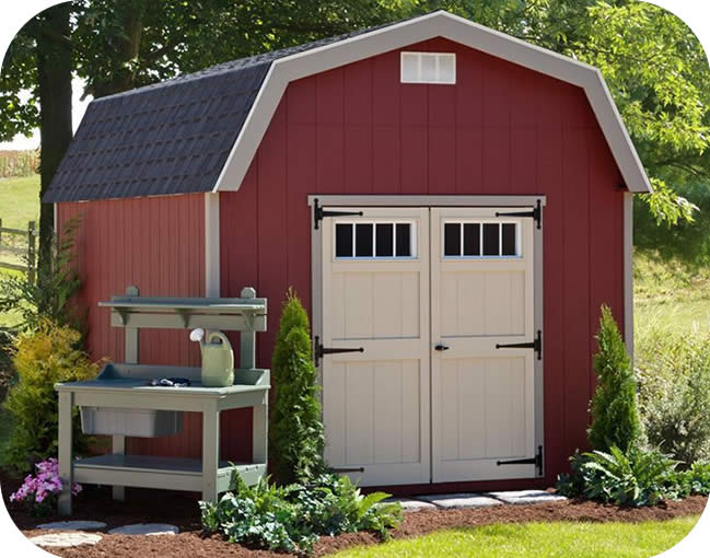 Wood Sheds - Wooden Storage Shed Kits