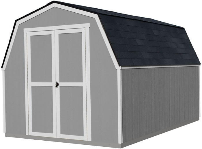Handy Home Andover 8x12 Wood Shed Kit with Floor