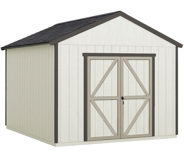 Handy Home Astoria 12x12 Wood Shed Kit with Floor