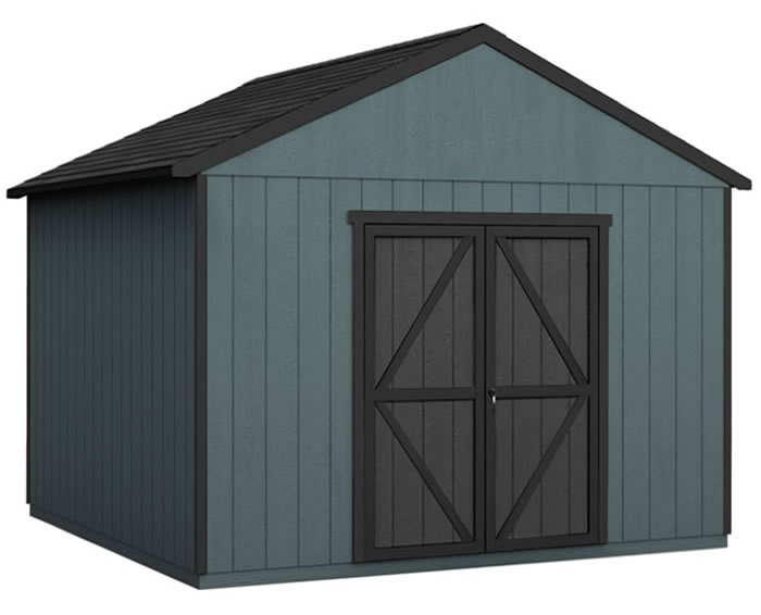 Handy Home Astoria 12x20 Wood Shed Kit with Floor