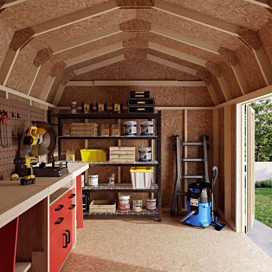 Spacious Interior Designed for Easy Storage & Organization