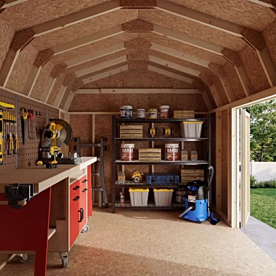 Spacious Interior Designed for Easy Storage & Organization